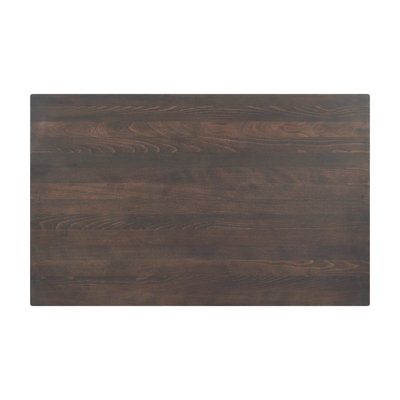 Commercial Solid Wood Tabletop With Support Bars For Indoor Use
