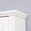 Armoire de rangement en bois au-dessus de la toilette 23,62 x 7,72 x 67,32 po avec tablette réglable