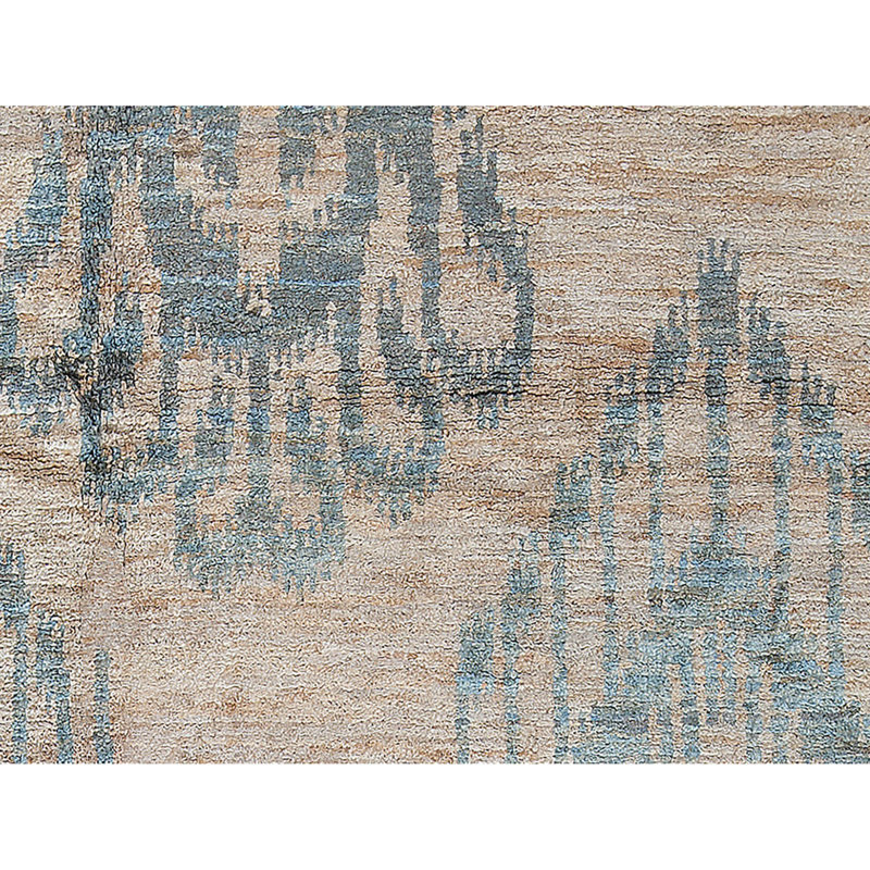 Hand-Knotted High-Quality Blue Area Rug