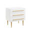 Table de chevet blanche Modern Furniture-678321103