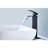 Waterfall Spout Single Handle Bathroom Sink Faucet-118543483