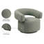 Fauteuil d'appoint pivotant rembourré Niya-89200375