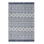 Moroccan Area Rug in Denim Blue