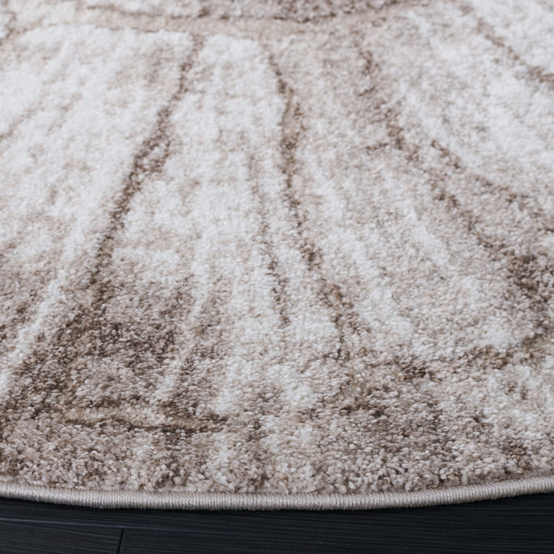Tapis Northport Performance Abstract, Rond 6 pi 7 po