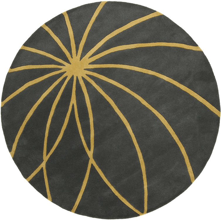 Wool Abstract Indoor Rug
