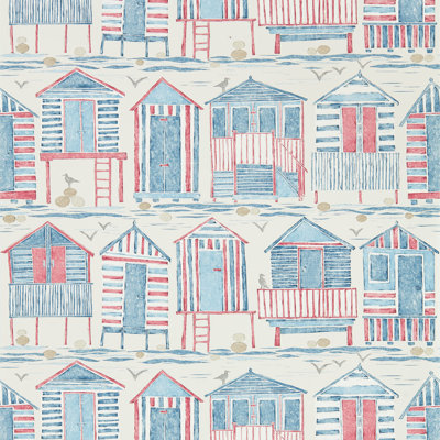 Beach Huts Wallpaper