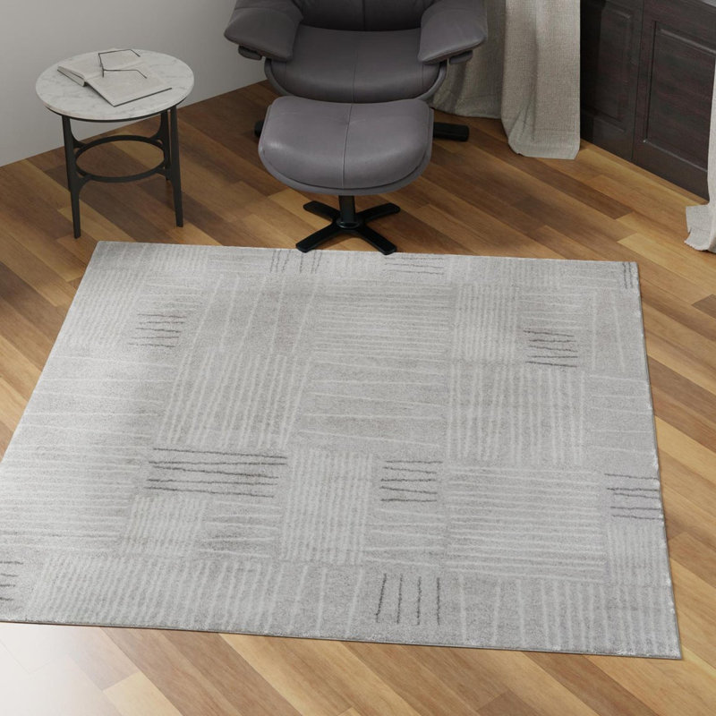 Anaka Geometric Indoor Rug, Square 7'10"