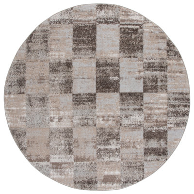 Wave Performance Checkered Indoor Rug