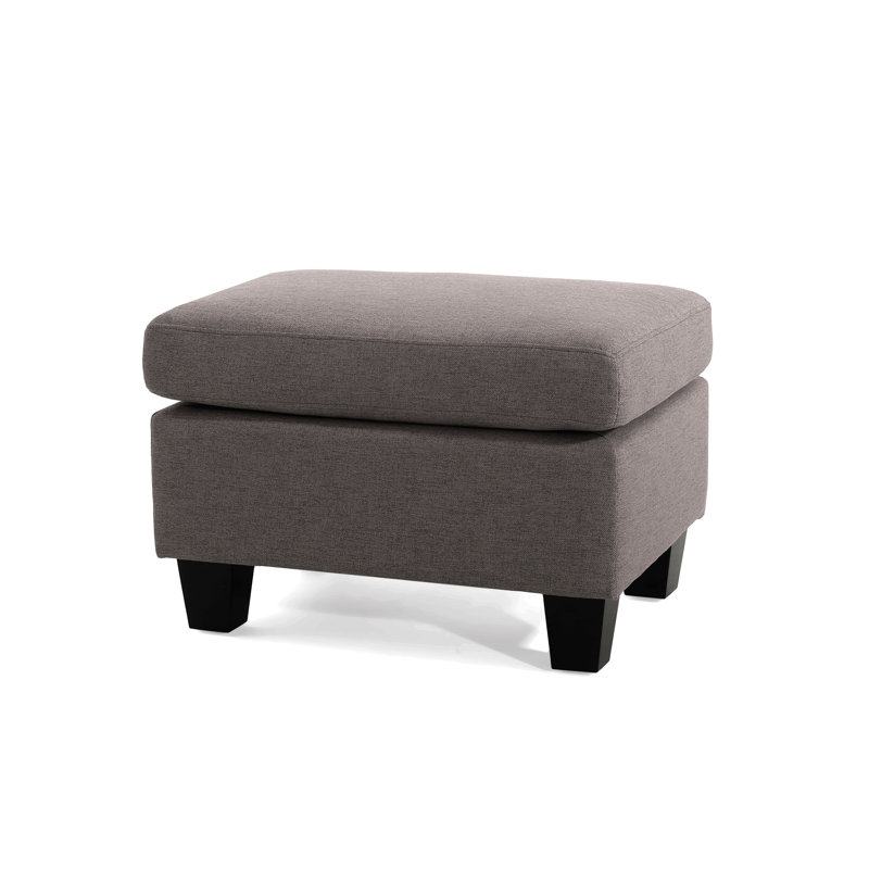 Banc repose-pieds pour chambre à coucher, Gris