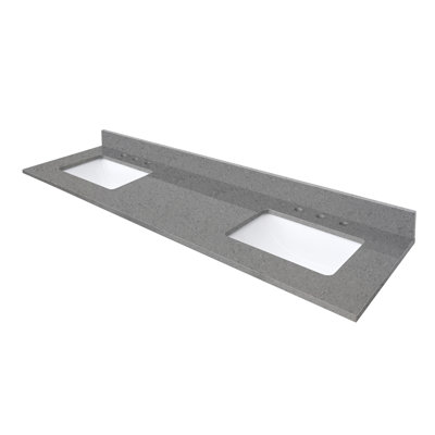 Lotte 73'' W Double Vanity Top