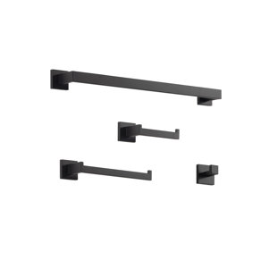 4 porte-serviettes muraux