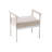  Denise Cream Boucle Bench