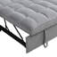 Canapé-lit futon moderne convertible en futon avec lit escamotable, dossier inclinable réglable, coussins décoratifs, poches, idéal pour les petits espaces-560030310-560030313