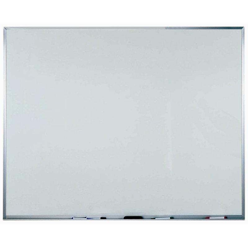 Tableau blanc en métal AARCO, H 4 pi x L 5 pi
