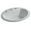 Bryant Vitreous China Oval Drop-In Bathroom Sink with Overflow-291120165