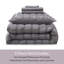 Ensemble d'édredon 5 pièces Bed in a Bag Seersucker-124623652-124871280