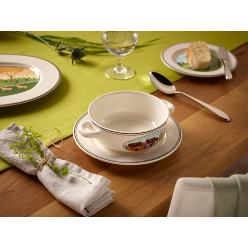 Villeroy & Boch Design Naif 7.1" Breakfast Cup Saucer