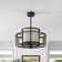 Corinne 26" 4-Light Fandelier with Remote Control