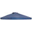Housse de toit en toile de remplacement pour toile d'ombrage 12 pi x 12 pi SunnyDaze Decor - Bleu-87377270-87377912