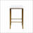Backless Upholstered Counter Stool, 26"H