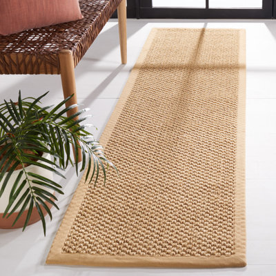 Auckland Jute/Sisal Beige/Yellow Area Rug