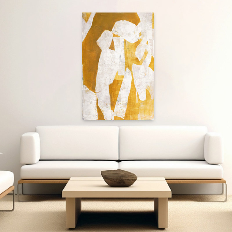 Articles blancs abstraits, art contemporain, H 60 po x l 40 po