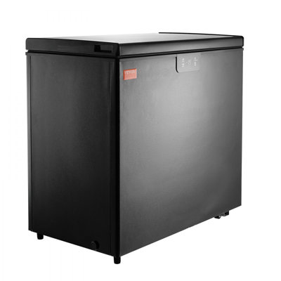 Coffre-fort, congélateur compact compact de 10 pi³ / 283 L, congélateurs compacts autoportants avec 2 paniers amovibles et thermostat réglable, économie d'énergie et faible bruit