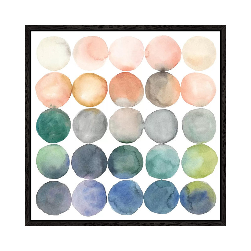 Megan Meagher - Wrapped Canvas Painting, Black Floater Framed, 66.04 cm H x 66.04 cm W