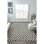 Tapis luxueux 100% polyester 6,6 x 9,5 pi, hauteur des poils de 1,0 po | 1750 g / m² pour un confort ultime | Semelle en jute durable | Passer l'aspirateur, nettoyer les taches seulement | Couleur noire élégante pour les intérieurs modernes