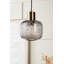 Camille 1 - Light Brushed Gold Pendant