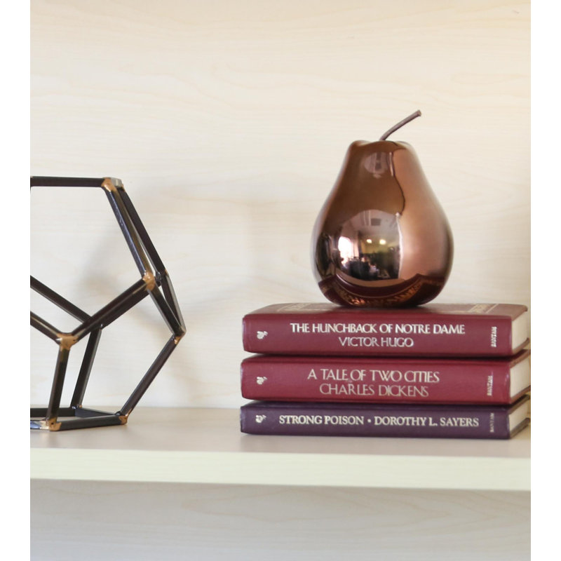 Younkin Food & Beverage Figurines & Sculptures, 6.75" H x 4.75" W x 4.75" D, Copper