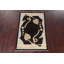 Tapis tribal noir 4 x 6