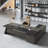 Premium Executive Ergonomic Desk-393940105-393940343