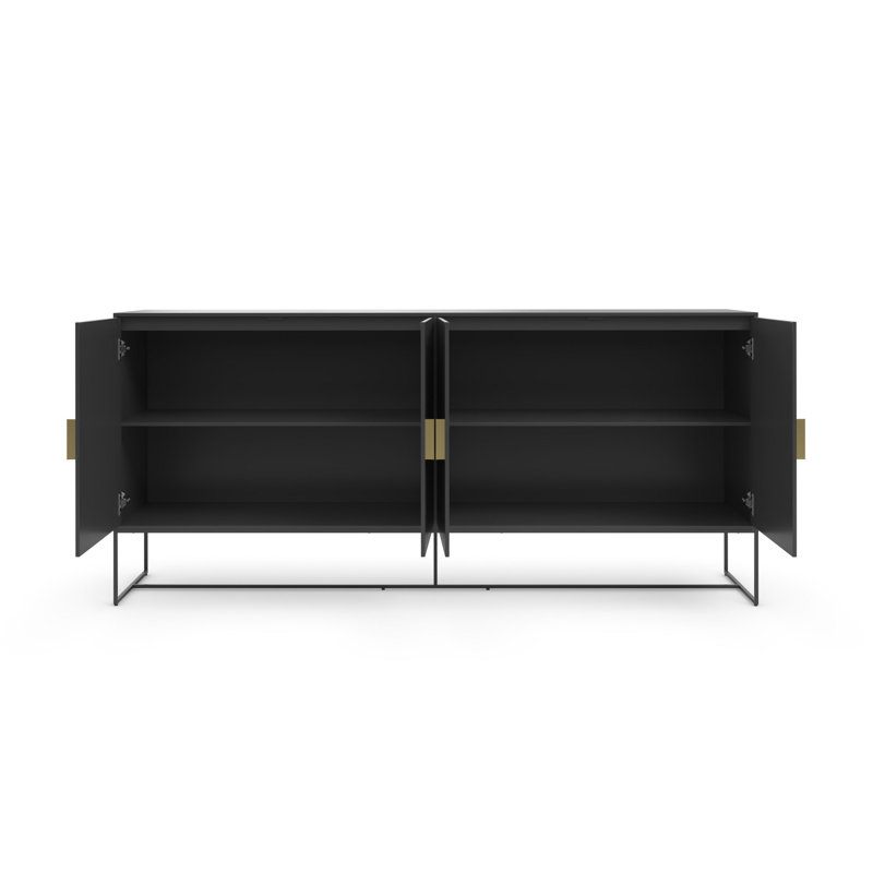 Ahmaria 180cm Sideboard, Grey