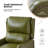 Neliyah 28.75" Wide Genuine Leather Recliner-105914576