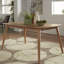 Table de salle à manger rectangulaire avec pieds fuselés l 59,06 po Gallman-305728034-292885318