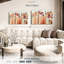 "Floral Abstract" sur toile-669957926