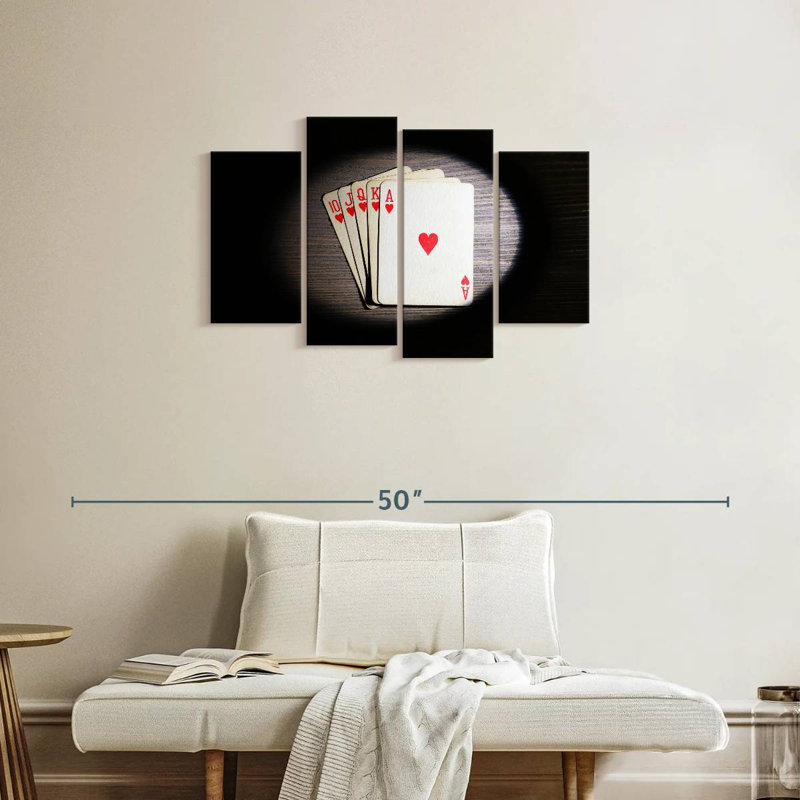 Senne Poker Flush, H 22 po x l 36 po