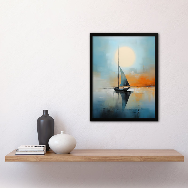 Sailboat - Single Picture Frame Print