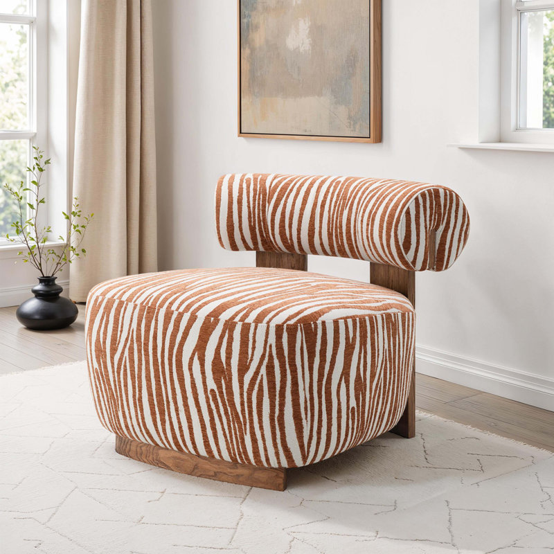 Chaise d'appoint, Orange
