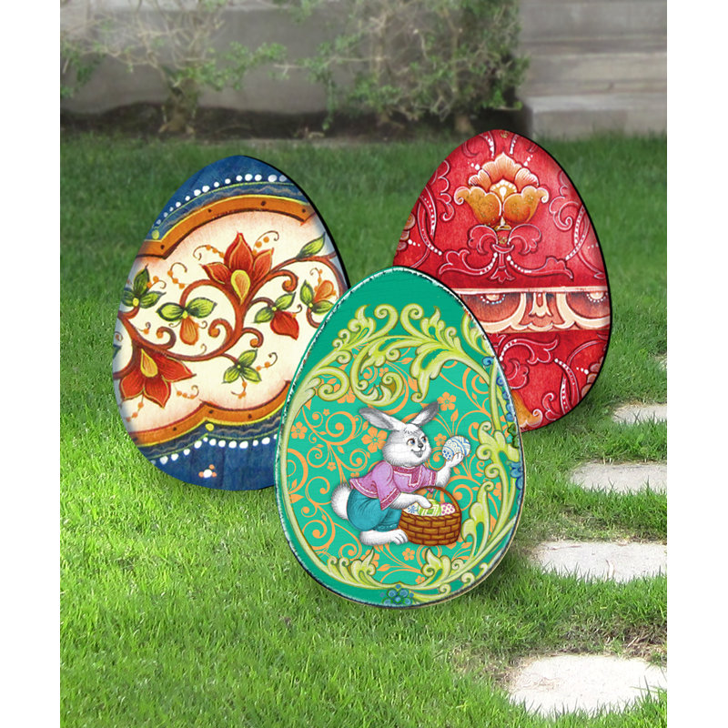 Manufactured Wood Easter Decoration