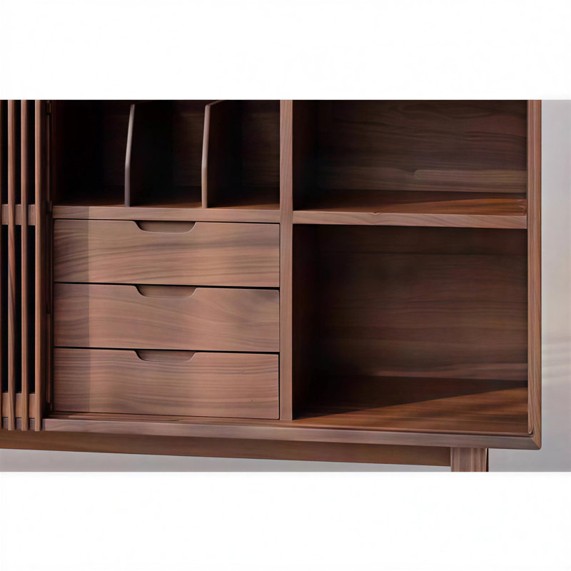 High-end grid door Buffet Table