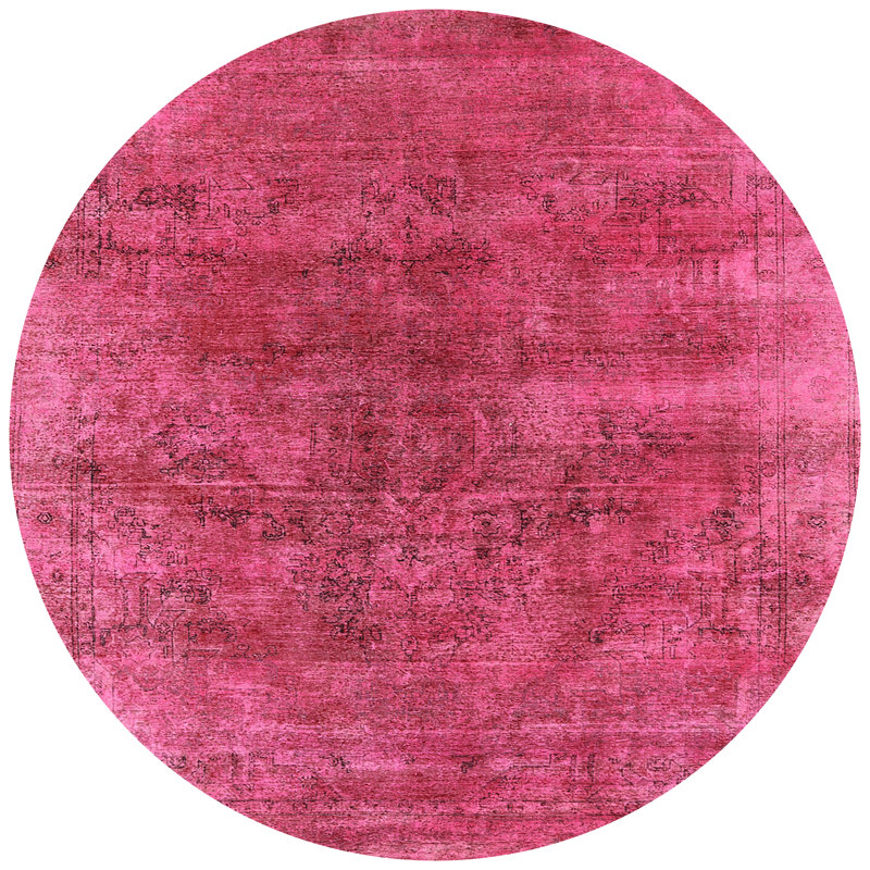 Olenik Indoor Rug, Round 3'