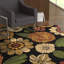 Tapis crocheté à la main noir / orange / vert / beige Doyle-22984747