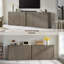 Buffet cannelé moderne à 2 portes et 3 tiroirs l 54,7 po avec tablettes réglables-1305847114-1283525477