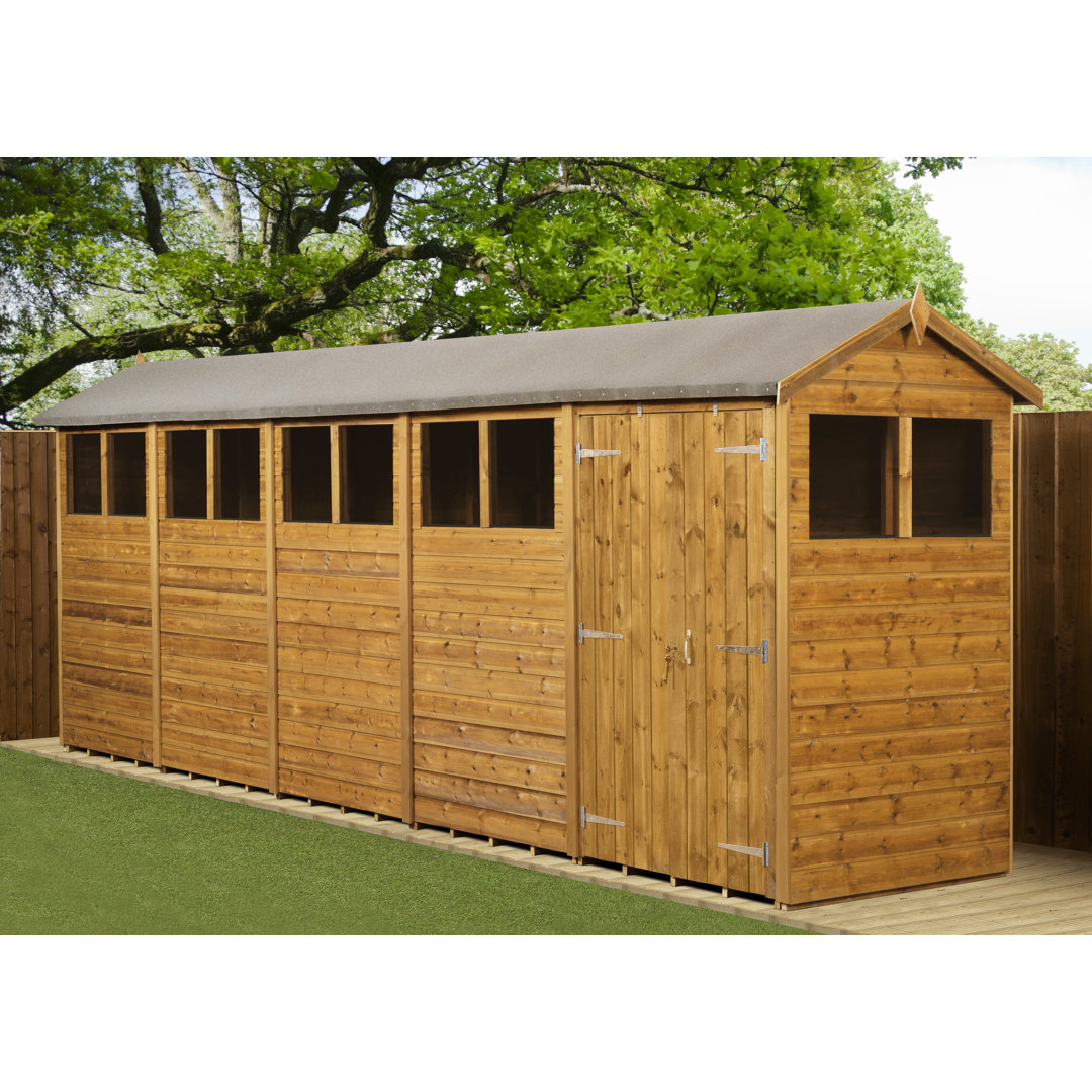 Empire Sheds 10 x 7ft Pent Garden Shed Tongue and Groove Side Door - Image 5