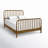 Louisa Solid Wood Spindle Bed-53914253-53914273