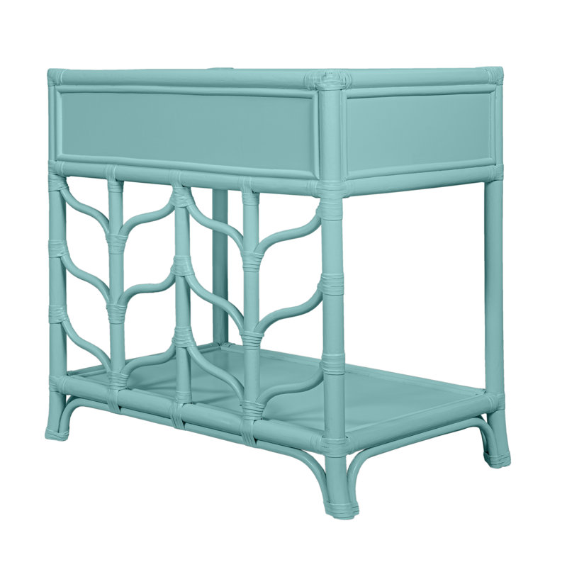 Ivy 1 - Drawer Nightstand, Turquoise