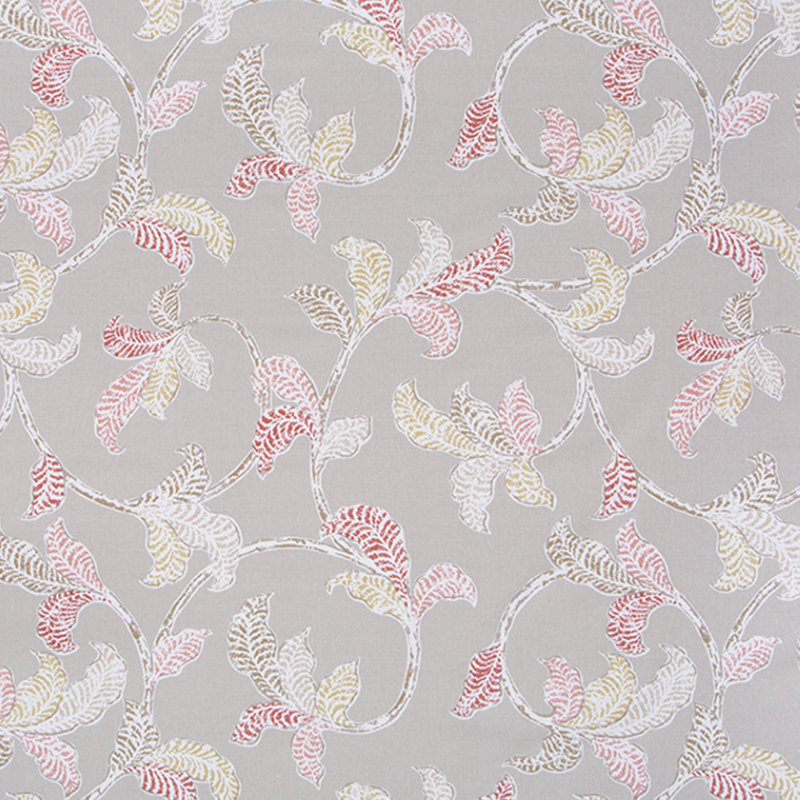 Rosemaling 100% Cotton Fabric, Prairie