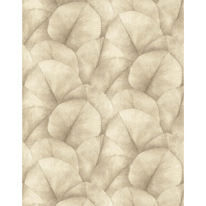 Amariyana Collection Repeatable Palm 4 Mural 212Cm, Beige/Cream